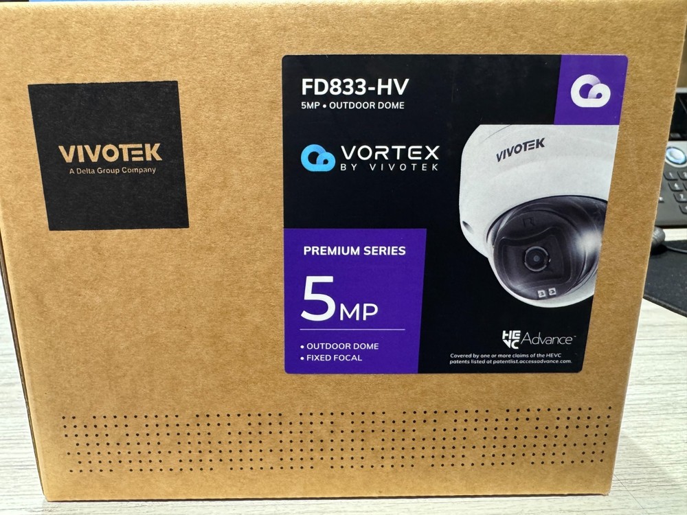 VIVOTEK FD833-HV OUTDOOR DOME SECURITY CAMERA NEW UNUSED