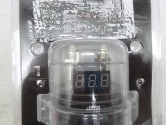 Belva 1.0 Farad Capacitor with Red Digital Voltage Display BB1D 2D