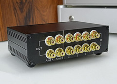 SOLUPEAK ST42 4-Way RCA Audio 4-WAY Switch(4 IN 2 OUT)-Standard version