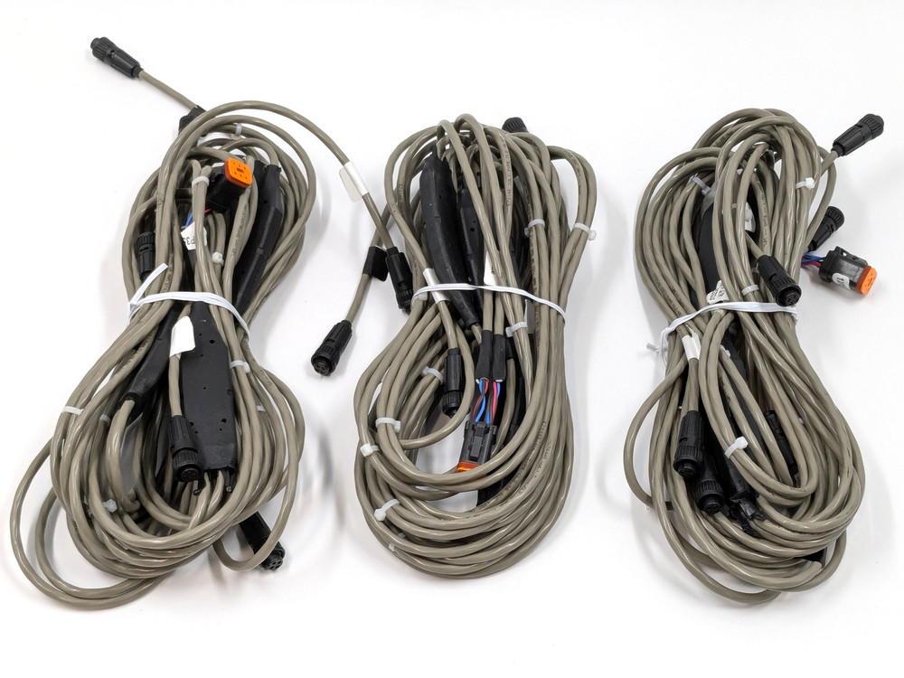 Unbranded 4-Pin 18AWG Deutsch 6-Pin 1XP35 Round Cable Wiring Harness | Lot of 3