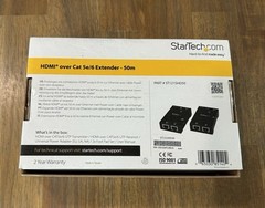 StarTech ST121SHD50 HDMI Over CAT 5e/6 Extender 50 Meters Part # ST121SHD50