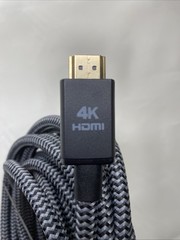 4K HDMI 2.0 Black Cable 1080P 60Hz 3D HD High-Speed 20 Ft Gaming/Theater/Movie
