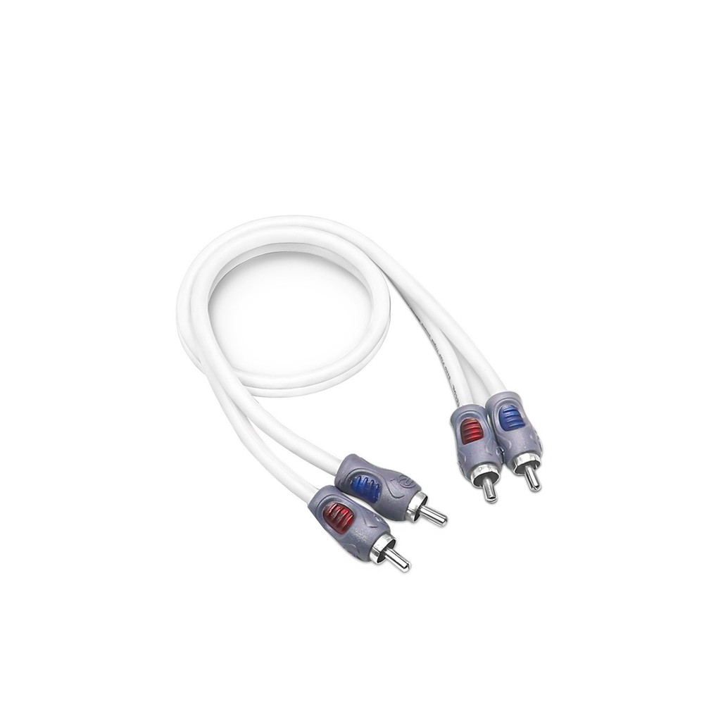 RECOIL RMI21 Tinned OFC 2 Channel 1ft RCA Audio Interconnects Cable