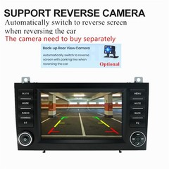 7 In Car MP5 Player GPS Navigation BT For Mercedes Benz SLK300 SLK350 2004-2010