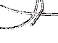 KnuKonceptz Krux Interlaced Braid 3D Copper 12 Gauge Speaker Wire Bi-Wire Cable