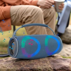 Rechargeable Portable Bluetooth Wireless HIFI Speaker AUX/USB/TF Card Super Bass