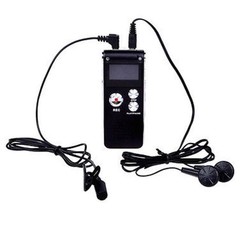 Digital Voice Recorder Built-in Microphone Speaker, Audio MP3 Player 8GB