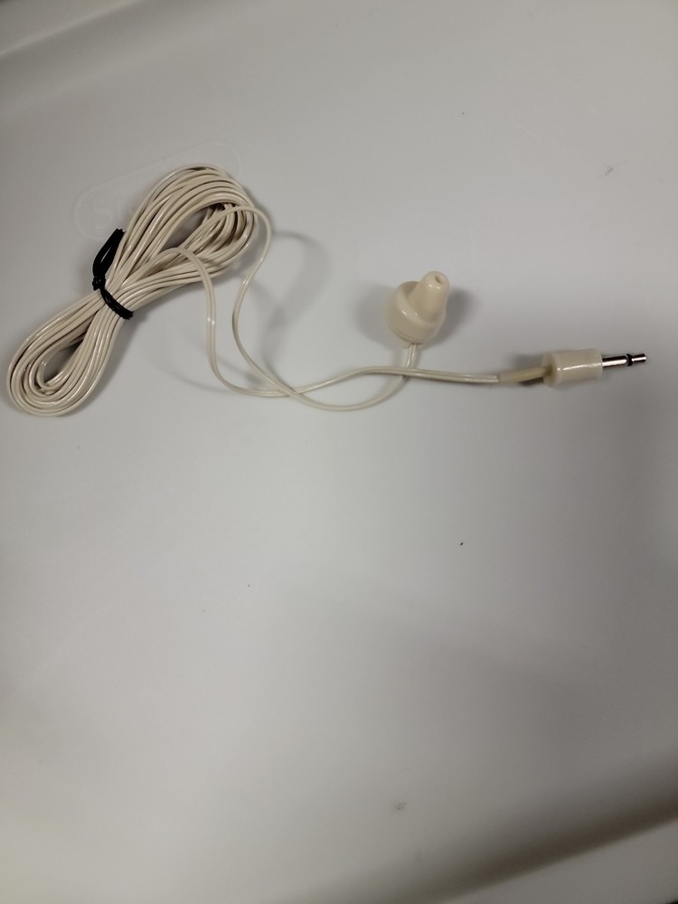 Vtg 1970’s Mono Single Ear Bud Earbud Listening Piece Earphone Transistor