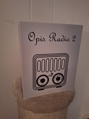 Opis Radio 2 Cherry Wood FM Radio Bluetooth Speaker w/ Micro SD Slot & USB Port