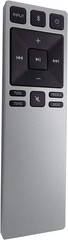 Easy-to-Use Replacement Remote for Vizio Sound Bars – Elegant Black/Grey Design
