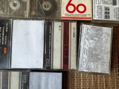 Collection of audio cassettes Russia 1990s 15 pieces