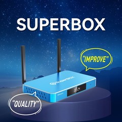 Superbox S6 Max Streaming Media Player 6K HD Authorized Reseller Free Ship