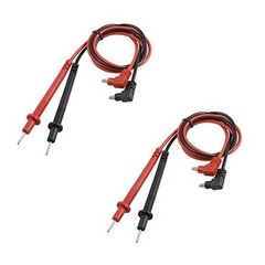2pairs 90cm/35″ Long Digital Laboratory Multimeter Voltmeter Test Lead Probe