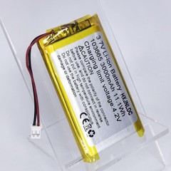 DC 3.7V 3000mAh 103665 Rechargeable Lithium Polymer Replacement Battery for D…