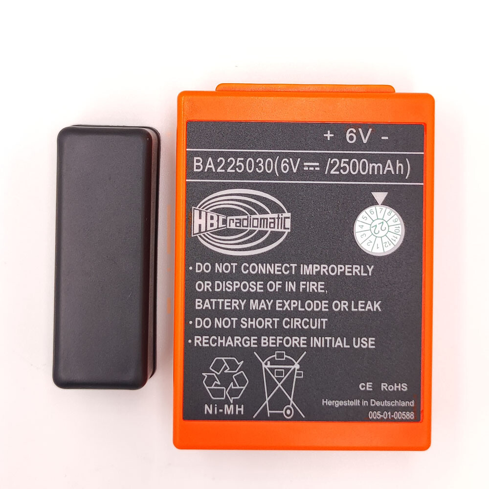 BA225030 6V Ni-Mh Battery / QA109600 Battery Charger For HBC Crane remote