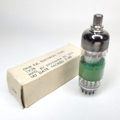 NOS Sylvania 1X2B Vacuum Tube Vintage Military Box Vietnam War Era (A) 7-68