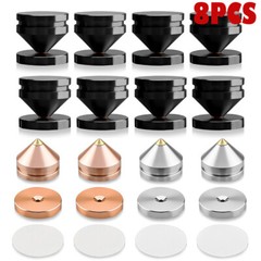 8Pcs HIFI Audio Speaker Isolation Feet Floor Nails Turntable Stand Foot Pad M23