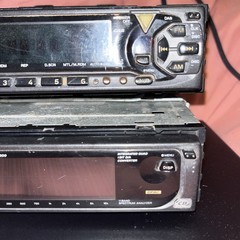 VTG Kenwood KRC-607 Cassette/ KDC-D300 CD oldschool graphics eq unTested