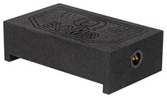 ROCKVILLE RQT10 10″ Bedliner Sprayed Shallow Sealed Car/Truck Sub Box Enclosure
