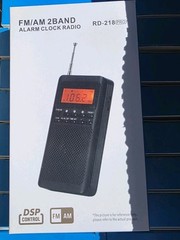 Pocket AM FM Radio Auto-Search Emergency Receiver Battery Operated Portable