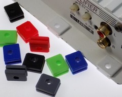 Old School Amp Mounting Feet Hifonics VIII VII USAcoustics Autotek ZED Audio