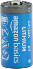 6-Pack Non-Rechargeable CR123A Lithium Batteries, 3 Volt, up to 10-Year Shelf Li