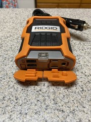 RIDGID RD97100 100W Power Inverter 12V DC to 120V AC Car Adapter with Dual…