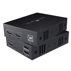 HDMI KVM USB Extender Transmit 1080p HD Video Over Cat5e/6 Ethernet Cable 50m…