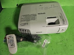 Epson H688A PowerLite 98 Tri-LCD Projector hdmi 3255h