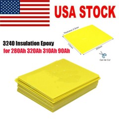 Insulation Epoxy Plate for 3.2V 280Ah 320Ah 310Ah 90Ah 12.8V Lifepo4 Battery US