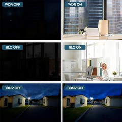 Vikylin Full Color 4K 8MP Outdoor POE IP Camera Motion Detection 2.8mm with MIC