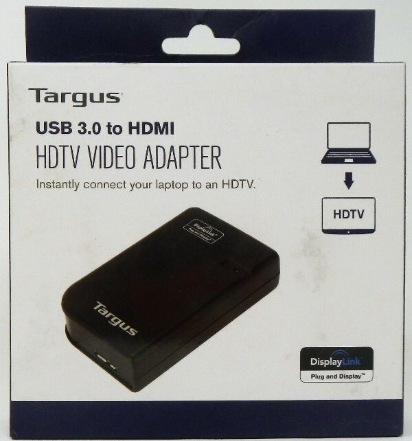 Targus ACA40US HDTV Video Adapter USB 3.0 to HDMI