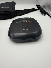 Sony D-835K Car Discman ESP Portable CD Player AC Adapter Case No Disc Read