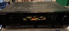 Pioneer VSX-4800 – 5 Ch AV Surround Sound AM FM Stereo Receiver Bundled Remote