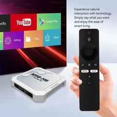 2026 Androidtv 14.0 TV Box 4K Video Decording 2.4G/5G WiF BT4.0 Google Voice