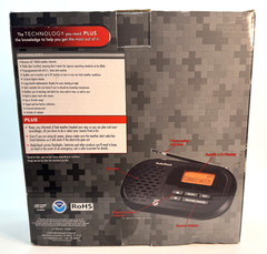Radio Shack NOAA Weather Alert Radio With SAME and Alarm Clock | 1200991 | NEW