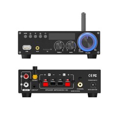 300W Bluetooth Amplifier LED Powerful Hifi Stereo Amplifier, 2.0 Channels LP-T2