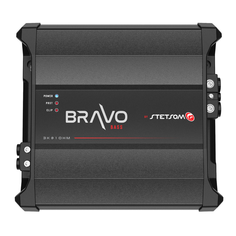 Stetsom BRAVO BASS 3K Amplifier 1 Ohm Mono 3000W RMS Digital Subwoofer Car Amp