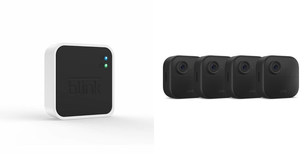 2024 Blink Outdoor 4th (4th Gen) 4 Camera Wireless HD Home Security System NEW
