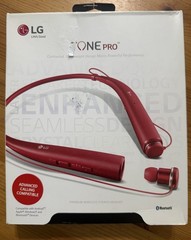 LG Tone Pro LBT760 Red Premium Wireless Stereo Headset In Original Open Box