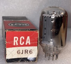 RCA 6JR6 6JG6A 6JT6A Audio Tube New In Box