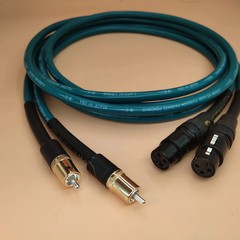 CARDAS RCA to XLR Audio Cable OCC Silver-Plated Balanced Interconnect 0.5-3m