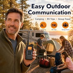Quansheng UVK5(99) AM/FM/DTMF Walkie-Talkie 200CH 20-1000MHZ NOAA Weather Foreca