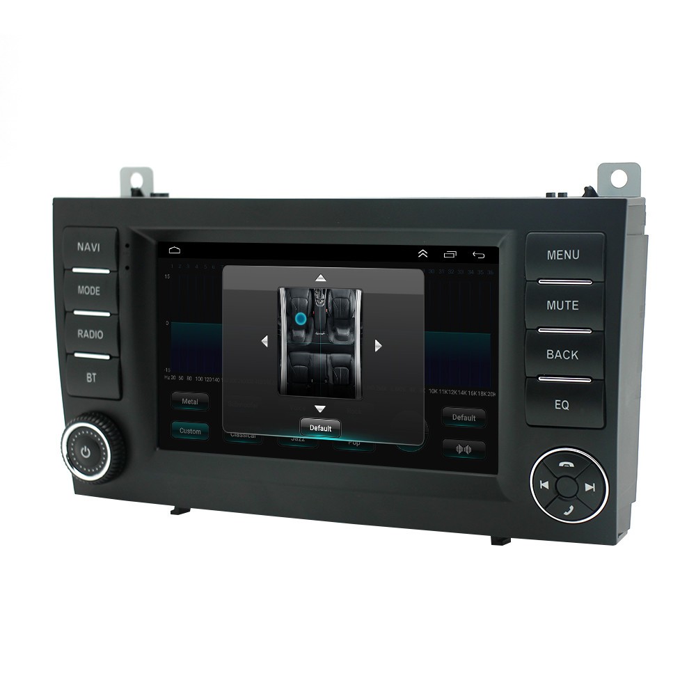 7 In Car MP5 Player GPS Navigation BT For Mercedes Benz SLK300 SLK350 2004-2010
