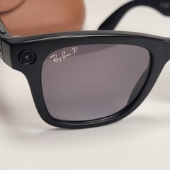 Ray-Ban Meta Wayfarer Gen 1 Black Graphite Polar RW4006 AI Smart Glasses