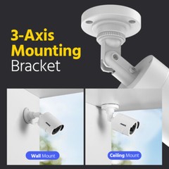 ANNKE 4IN1 HD 1080P CCTV Security Camera 2MP Video Outdoor EXIR Night Vision WDR