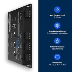 AudioControl LC7i 6 Channel Line Output Converter NEW