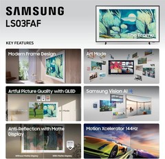 Samsung 50 inch The Frame LS03FA QLED 4K Art Mode Vision AI Smart TV (2025)