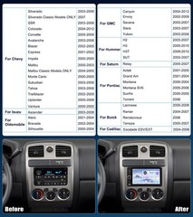 7″ Touchscreen Wireless Carplay Android Auto Stereo for GMC Sierra Yukon Canyon