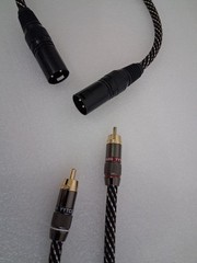 YYTCG XLR Male to RCA Male Gold Plated Audio Cable 1:2 Split Black/White
